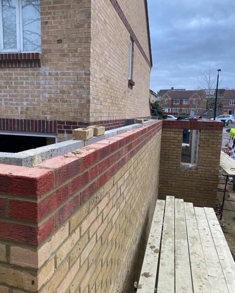 Enfield: EN2 DPC Level-Block and beams