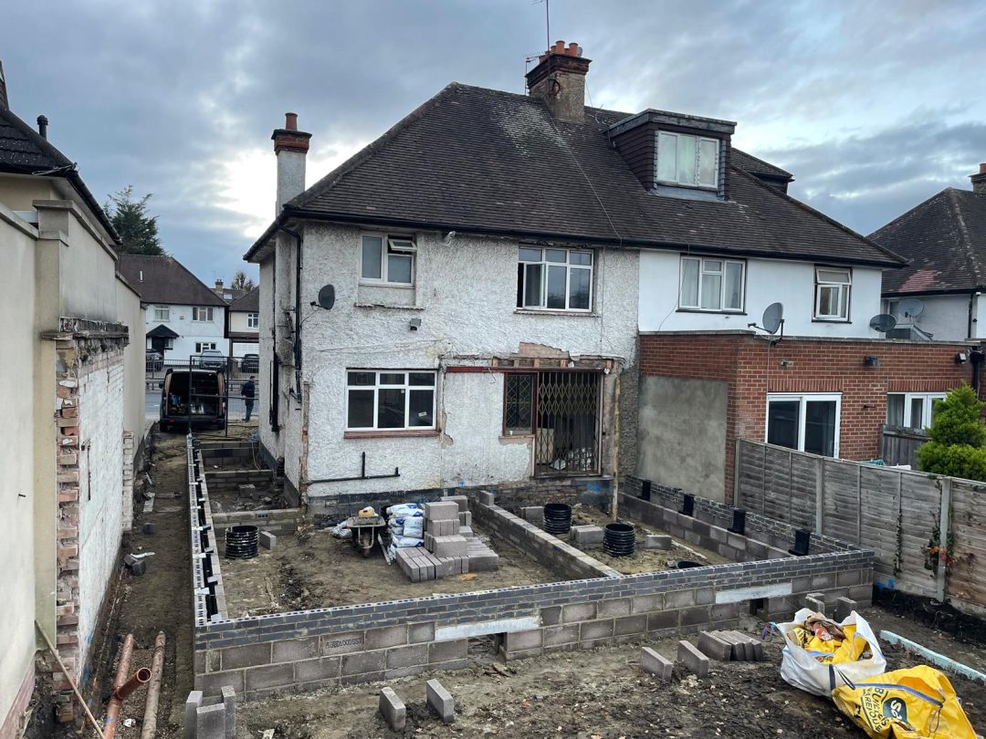 Blockwork & New Build in Hendon Way NW2 2NG